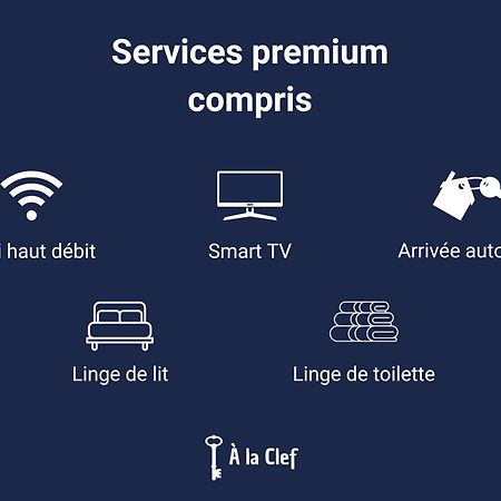A La Clef - Charmant Studio Proche Gare Et Centre - Ideal Pro & Couple - Wifi 勒芒 外观 照片