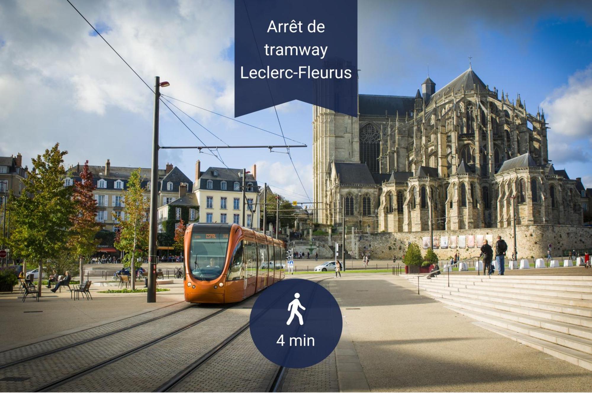 A La Clef - Charmant Studio Proche Gare Et Centre - Ideal Pro & Couple - Wifi 勒芒 外观 照片
